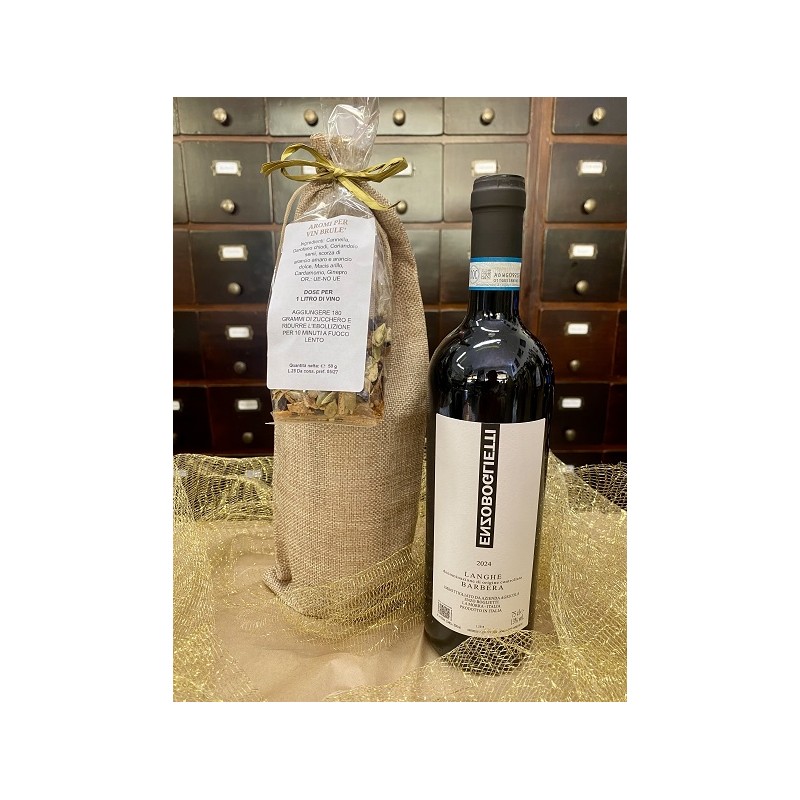 Barbera Piemonte Enzo Boglietti e Vin brulè Erboristeria